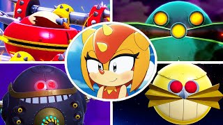 Sonic Superstars - Trip's Story | All Bosses   Ending