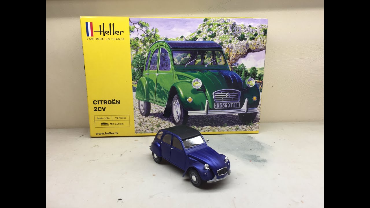 STARTER KIT Citroen 2CV Charleston 1/24