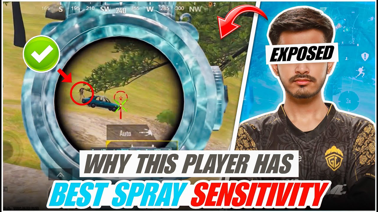 WHY GODLIKE ADMINO SENSITIVITY IS BEST FOR ZERO RECOIL SPRAYS | LIVE BREAKDOWN WITH HANDCAM | BGMI 