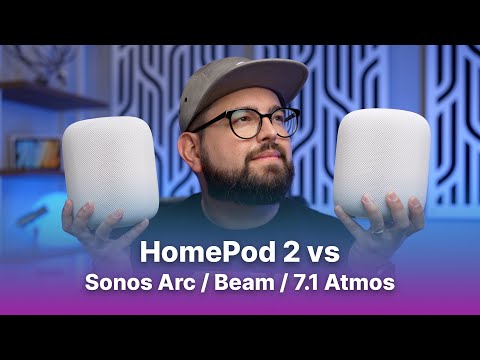HomePod 2 Review vs. Sonos Arc vs. Dolby Atmos 7.1 Theater