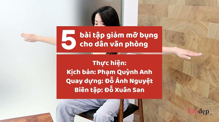 Bài tập đánh tan mở bụng cho dân văn phòng