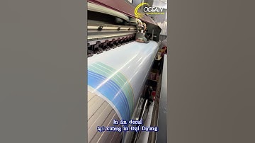 In ấn decal tại xưởng In Ấn Đại Dương đây cả nhà ơi. #decal #indecal #inandaiduong