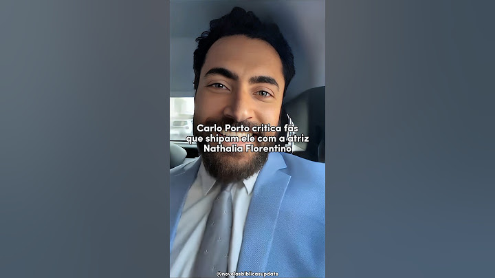 Carlo Porto critica fãs que shipam ele com a atriz Nathalia Florentino #arainhadapersia