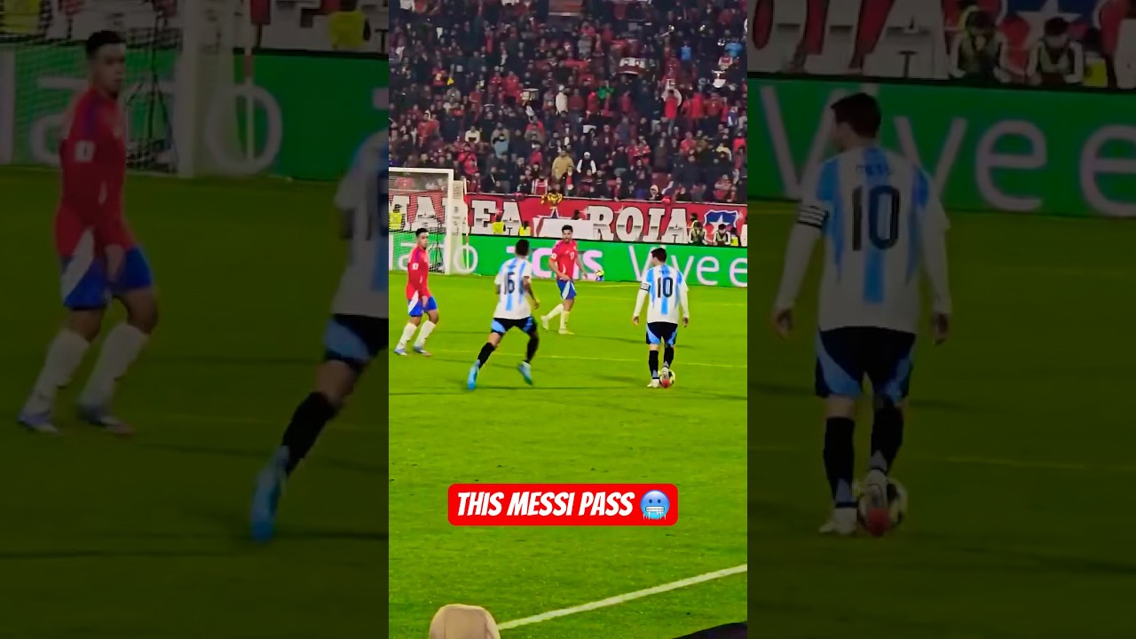 Cold Messi pass 🥶 