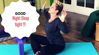 YOGA FOR INSOMNIA and DEEP SLEEP | Restore Relax - 15 Minutes with Ursula