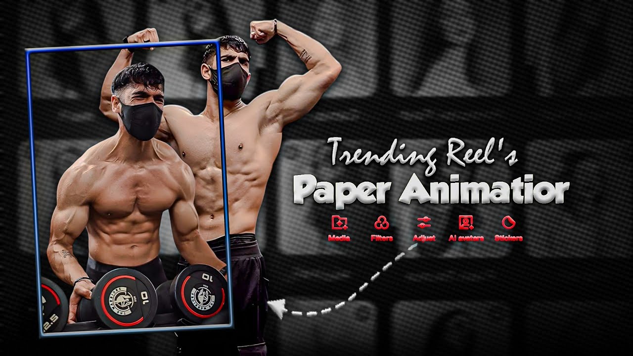 Paper Animatior Trend Tutorial On Capcut - YouTube