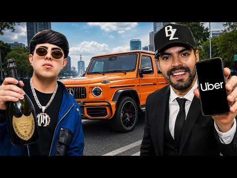 BEING AN UBER DRIVER with OSCAR MAYDON in MEXICO | ADRIANO ZENDEJAS