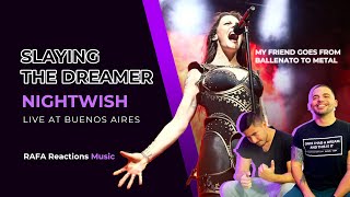 From Vallenato  to Metal 🤟 | Nightwish - Slaying the Dreamer (Live at Buenos Aires) | Rafa Reactions