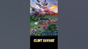 Clint Savage 💀 #gaming #mlbb #clintsavage #clintmlbb #india #viralvideo #gamingvideos #shorts