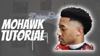 MOHAWK HAIRCUT TUTORIAL| BURST TAPER