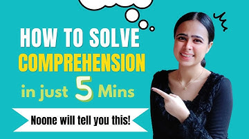 How to solve Comprehension in 5 mins? 🤔 | NTA UGC-NET 2023 | Paper-1 and Paper-2 | #ugcnet2023