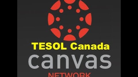 Lecture 1-  Introduction to TESOL & Canvas