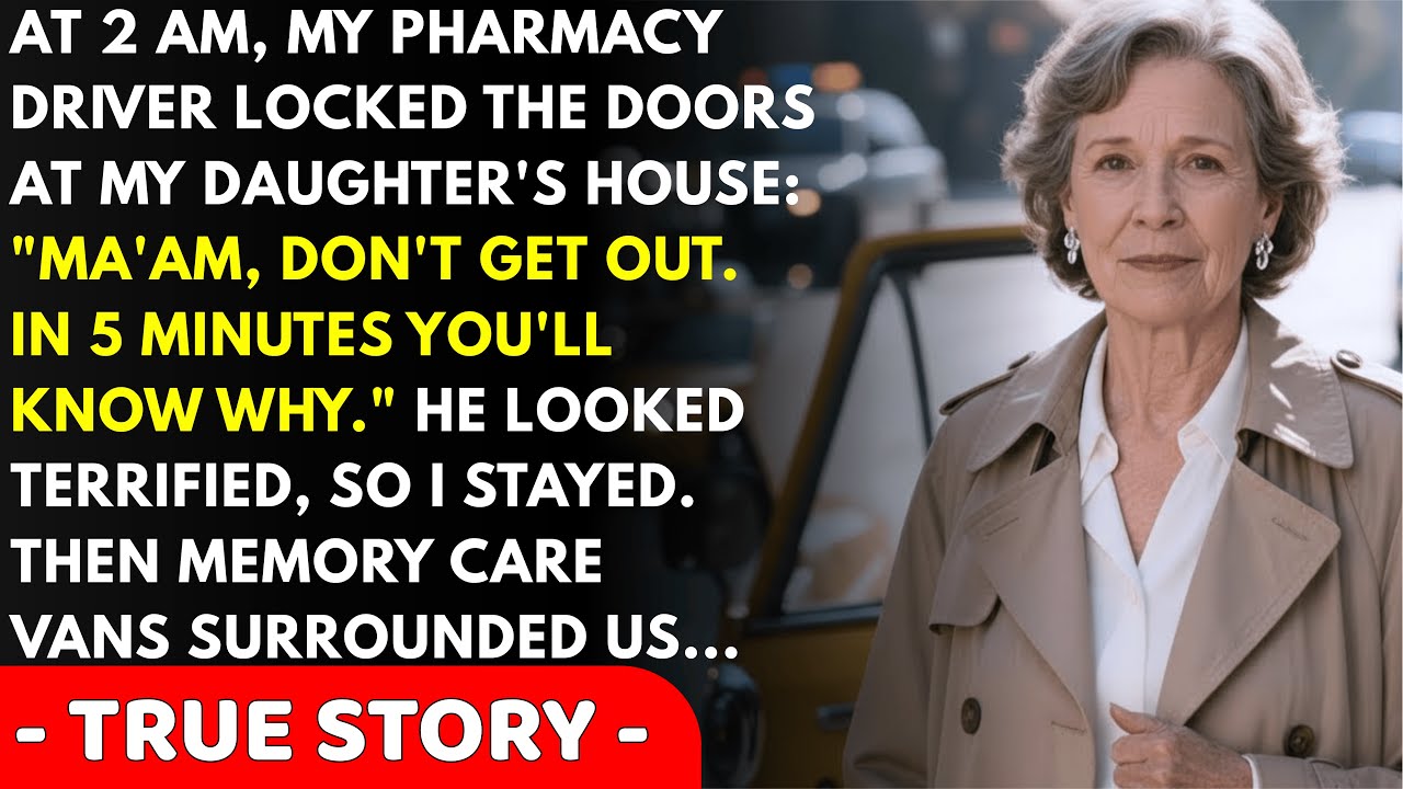 “Ma’am, don’t get out of the car yet.” It was 2:00 a.m., and I was sitting in a pharmacy driver’s sedan outside my daughter’s condo, holding a white bag of pills she swore were for my heart....