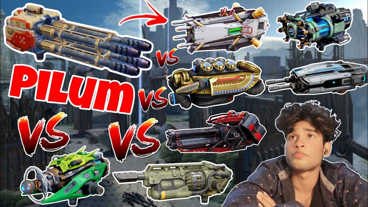 🔥I tested the New Pilum Against Every Heavy Weapon! - War robots test server - ArpitWR