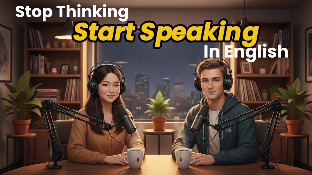 Stop Overthinking & Start Speaking English | Speak Confidently in Daily Life|Daily English Talk 