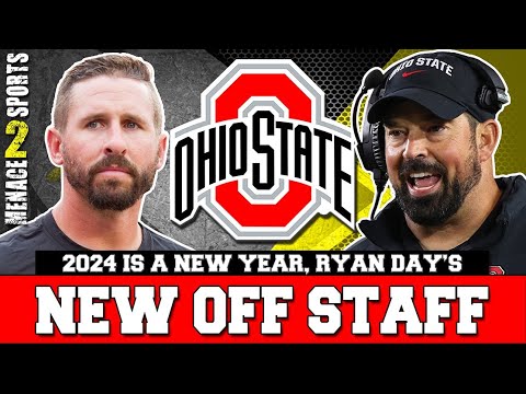 Ohio State Football Coach Ryan Day with New Staff!