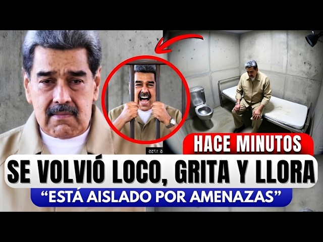 Así vive Nicolas Maduro en la cárcel y como está destruyendo su salud mental