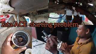 TATA ACE STARTING PROBLEM/टाटा ा .स. इ में स्टार्टिंग प्रॉब्लम/QUICK SOLUTION IN VIDEO/A.M👍