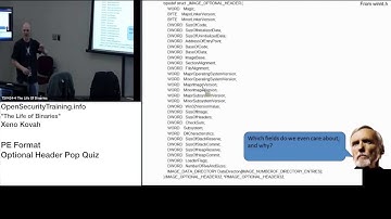 2013 Day1P15 Life of Binaries: PE Optional Header Pop Quiz