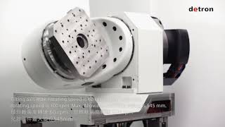 detron NC Rotary Table - 5th axis DDM_DTF410H DDM Trunnion Tilting Rotary Table
