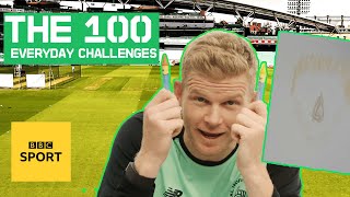 Cricketer Sam Billings attempts everyday tasks in wicket-keeper gloves | THE HUNDRED