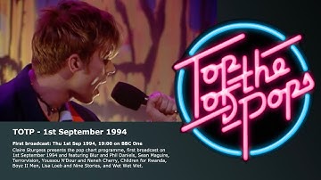 Top of the Pops - 1st September 1994