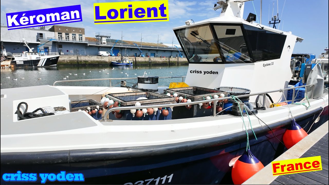 Chalutiers et Fileyeurs ; Port de Pêche ; Lorient ; Kéroman ; Morbihan ; Bretagne Sud ; France