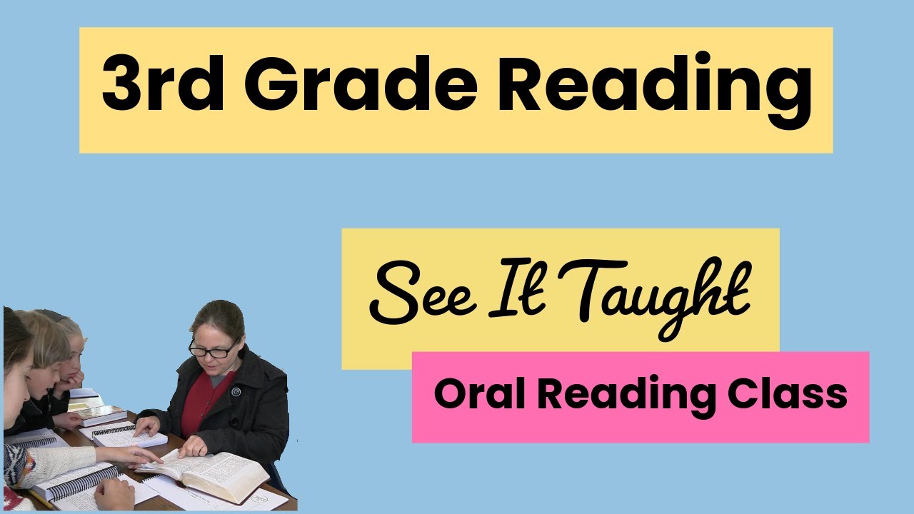 3rd Grade Oral Reading Class