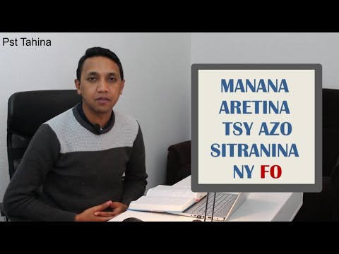 Marka 16: 15 - Manana aretina tsy azo sitranina ny fo