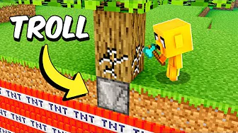 Cómo TROLLEAR a tus AMIGOS en Minecraft 😂⛏️ 5 TRAMPAS 100% INVISIBLES 🌚 thumbnail