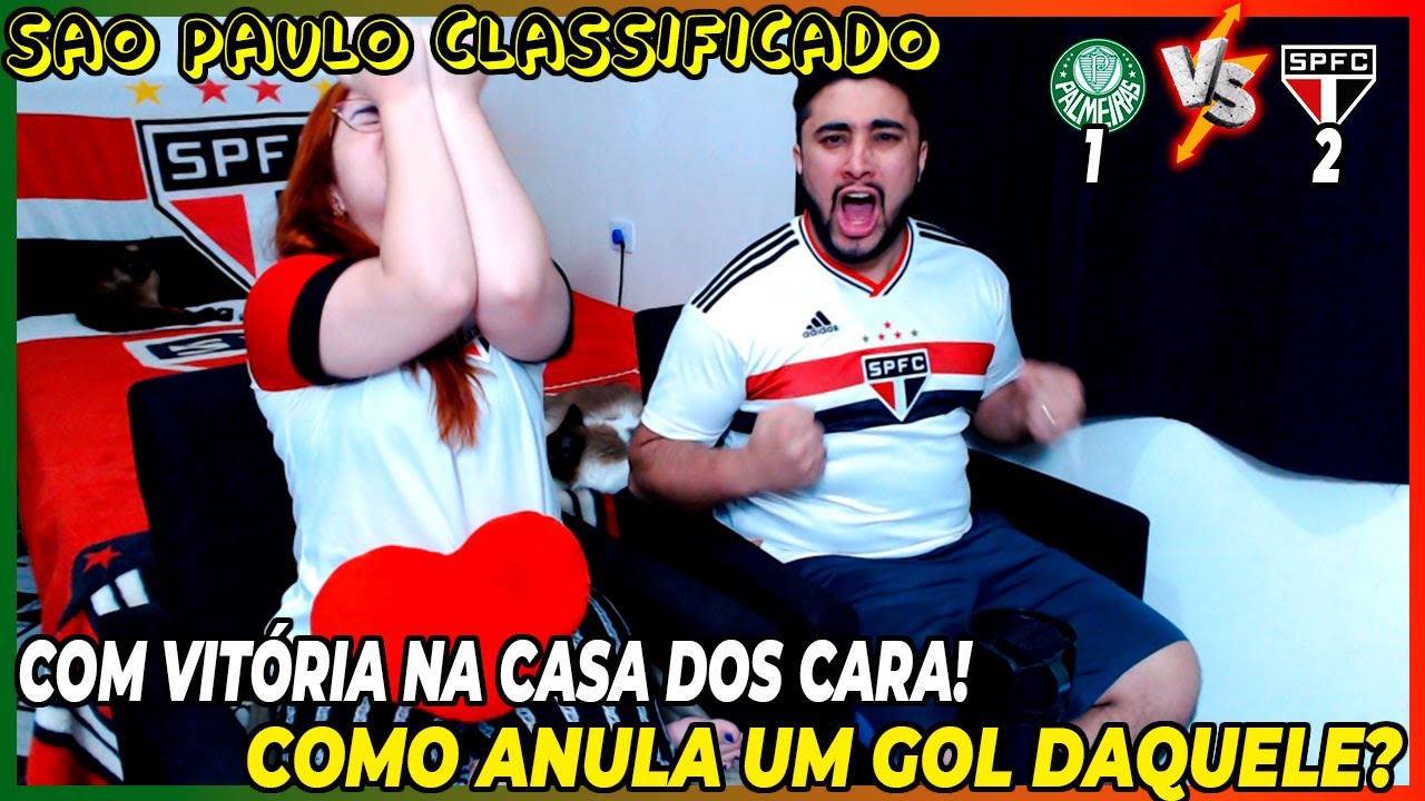 REACT PALMEIRAS 1 x 2 SÃO PAULO | MELHORES MOMENTOS | COPA DO BRASIL ...