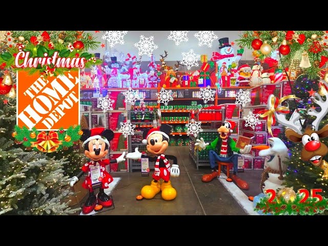 THE HOME DEPOT CHRISTMAS 2025 ❄️☃️🎅👍