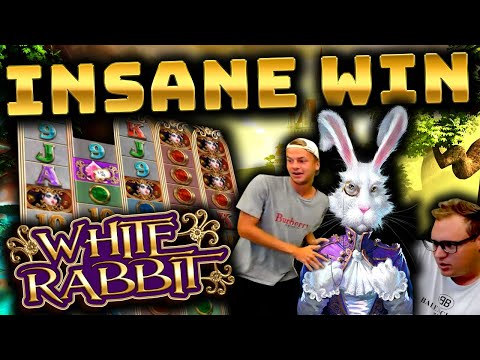 MASSIVE WIN on White Rabbit!