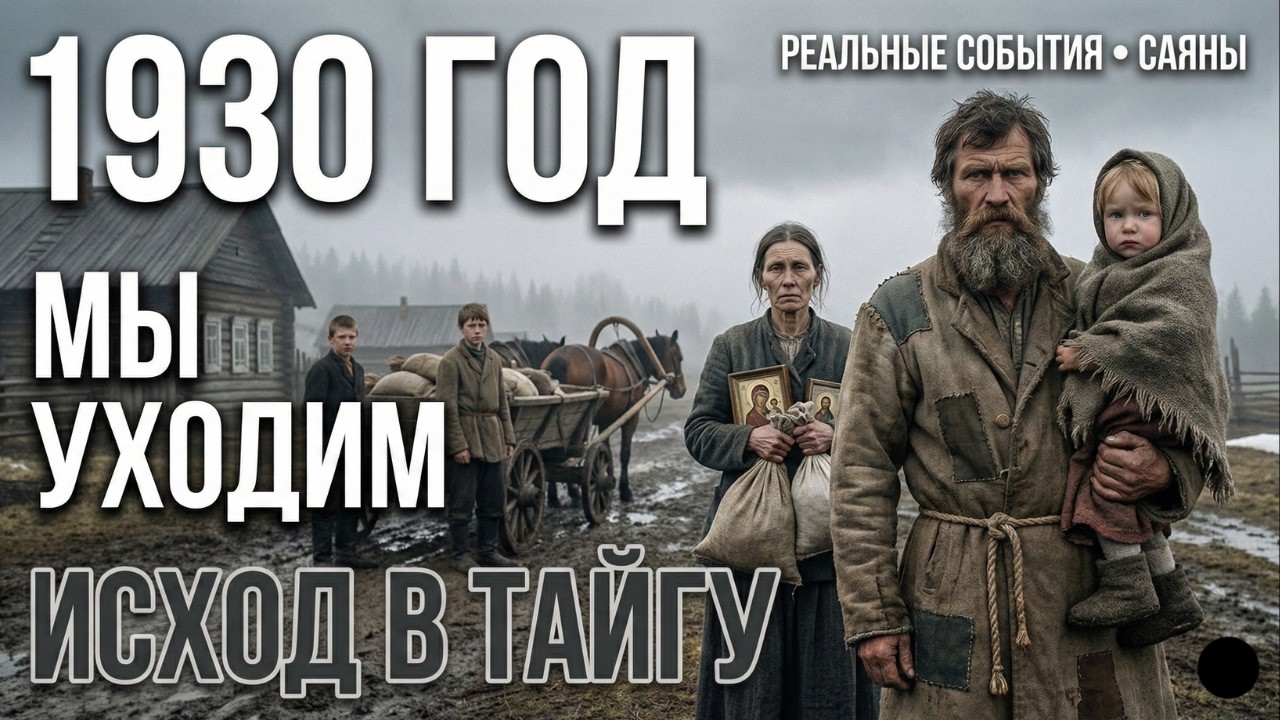ОН СКАЗАЛ «УХОДИМ» В 1930! ШЕСТЕРО УШЛИ В ТАЙГУ НА 48 ЛЕТ! КТО ДОЖИЛ?