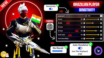 Free Fire Max Headshot Setting After Update 2025⚡Best Sensitivity Settings ⚙️| Sensitivity Setting