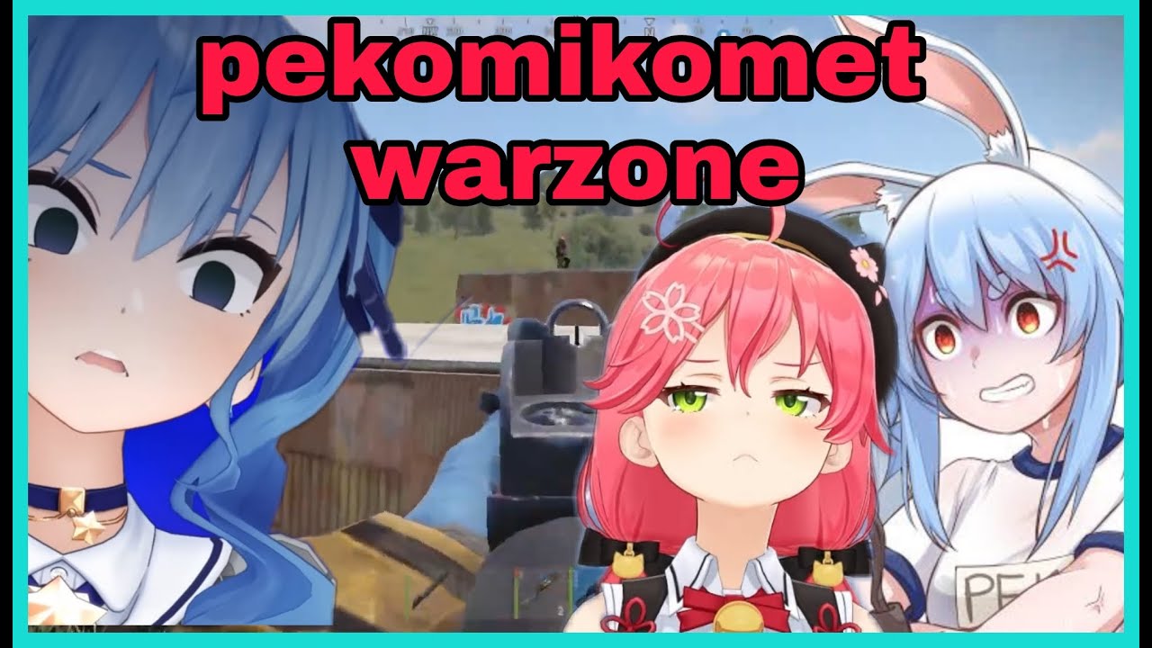 Pekora And Miko Relentlessly Raid Suisei House | Rust [Hololive/Eng Sub ...