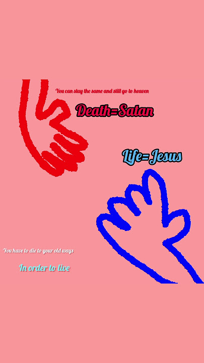 Life =Jesus death =Satan but you choose to die to live or live to die #christanrap #christanliving
