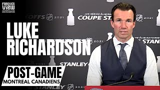 Luke Richardson Reacts to Montreal Canadiens Advancing to Stanley Cup Finals After Beating Vegas