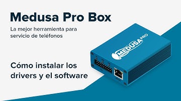 Medusa Box Pro - Cómo instalar los drivers y el software