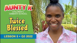 📖 3rd Quarter Primary Lesson 5, July 30 2022 “Twice Blessed” #kidsbible #kidsactivities #biblestory