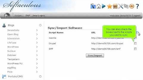 How to synchronize Softaculous with other Auto installers