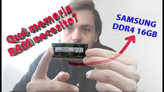 Qué es la memoria RAM, cuál deberia comprar, cuánta necesito? - Review memorias SODIMM DDR4 Samsung