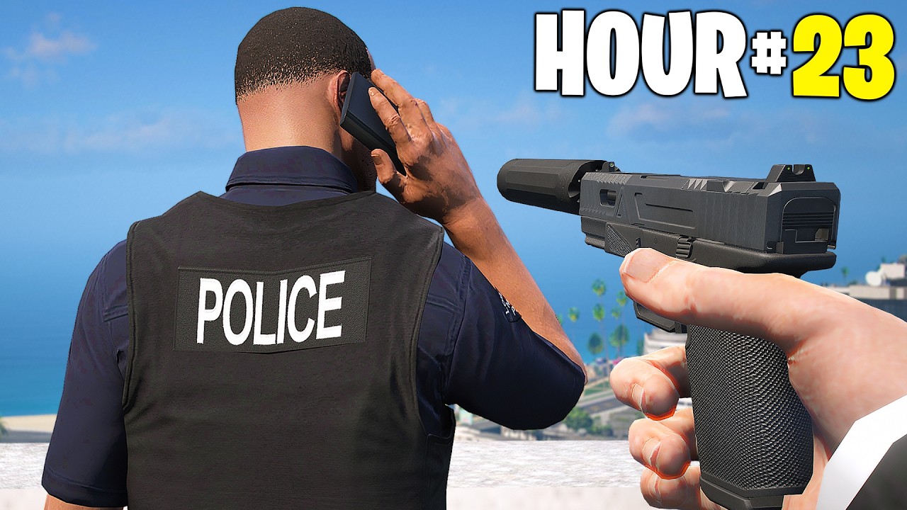 24 Hours as Tactical Hitman in GTA 5 RP..