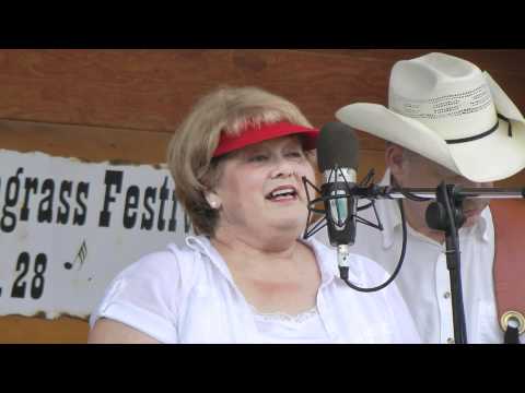 Molly and Tenbrooks at the Aug 2011 buegrass festi...