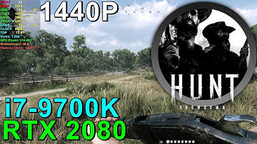 Hunt Showdown RTX 2080 & 9700K 4.8GHz [ Ultra - 1440P ]