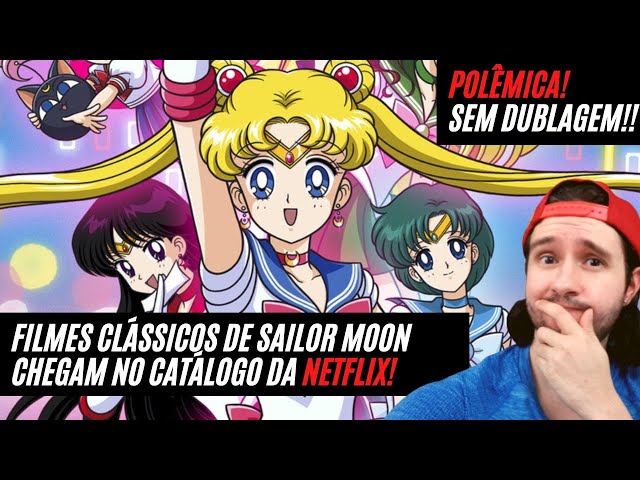 POLÊMICA! Sailor Moon Crystal Estreia SEM DUBLAGEM em PT BR na NETFLIX! 