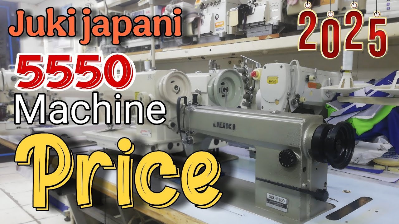 Juki DDL-5550 Single needle machine price in 2025 | juki used japani machine rate in pakistan