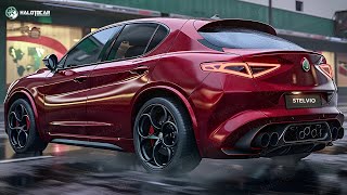 Amaze! New 2025 Alfa Romeo Stelvio Quadrifoglio Launched! - New Evolution From Italy!