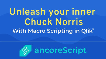 Unleash the Power of Qlik with ancoreScript: Easy Macro Scripting in Qlik Sense & Qlik Cloud