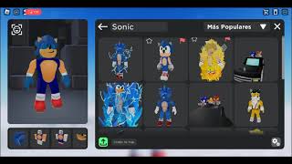 como crear tu avatar de sonic en el juego catalog avatar creator